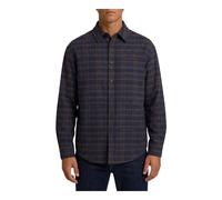 Off White - Camicia Flanella Imbottita Oversize - - Shirts - Uomo - Blu - M