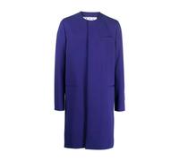 Off White - Cappotto Skate in Lana Viola Wave Tag - - Coats - Uomo - Viola - L