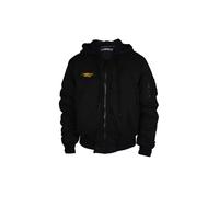 Off White - Giacca bomber con cappuccio e motivo frecce stencil - - Jackets - Uomo - Nero - S
