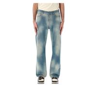 Off White, ,Jeans ,Uomo ,Blu ,W32 Diag Raw Patch 90s Skate Jeans