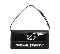 Off White - Jitney 1.0 Shoulder Bag - - Bags - Donna - Nero - ONE SIZE