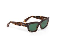 Off-white Oeri135 Miramar Occhiali Da Sole Unisex Avana Squadrato Verde