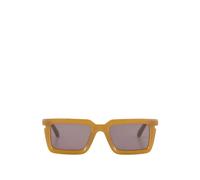 Off White - Occhiali da sole quadrati al senape - - Accessories - Uomo - Marrone - ONE SIZE