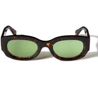Off-White Palmer OERI14E 6055, Avana, Acetate, Unisex occhiali da sole 52