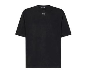 Off White - S.Matthew Skate T-Shirt - - Tops - Uomo - Nero - S