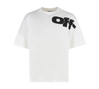 Off White - Shared Logo Skate T-Shirt - - Tops - Uomo - Bianco - 2XL