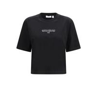 Off White, ,Tops ,Donna ,Nero ,S T-shirt a vestibilità ampia