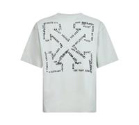Off White, ,Tops ,Uomo ,Verde ,L T-shirt con Logo Stampato
