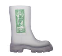 Off-White Transparent Pvc Ankle Boots - EU42/US9