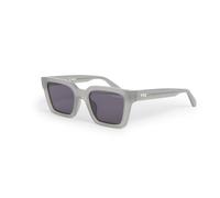 Off-White Unisex OERI086 Palermo 0907 grey Occhiali da sole Acetato Grigio Grigio Squadrata Normale