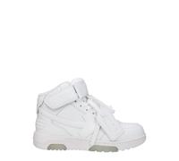 Off-White White Leather High Top Sneakers - EU36/US6
