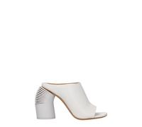 Off-White White Leather Platform Sandals - EU40/US10