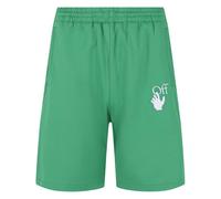 Off-WhiteHands Off Pantaloncini Sportivi Logo Ampia Uomo (SY2300)