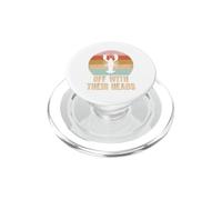 Off With Their Heads Retro Crawfish Cajun Bollire Festa Divertente PopSockets PopGrip per MagSafe