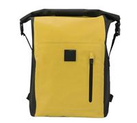 OFFAXE Zaino escursionistico, attrezzatura da zaino in spalla 25L con materiale in mesh in PVC e chiusura al rullo sicuro, borsa da campeggio multiuso per campeggio esterno esterno da (Giallo)