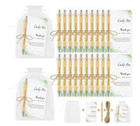 OFFCUP 20 Pezzi Penna a Sfera Motivazionali con Citazioni Penne a Scatto in Legno Ispiratrici a Inchiostro Nero per Regali Inizia La Scuola Maturità Studenti Insegnanti Dipendenti