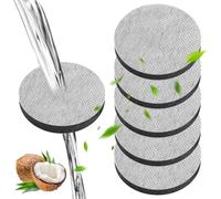 OFFCUP Confezione da 6 Filtri dell'acqua MicroDisc per Bottiglie e Borracce Filtranti BRITA Dischi Filtranti di Ricambio riduce PFAS, Cloro, Microparticelle, Altre Sostanze Che Disturbano il