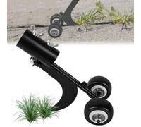 OFFCUP Estrattore di Erbacce Staccabile, Estirpatore Erbacce Manuale, Estrattore con Ruote, Materiale in Lega di Alluminio, Strumento per La Rimozione delle Radici di per Giardino (Gancio)