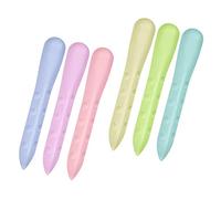 OFFCUP Gomme Cancellare, 6Pcs per Bambini, 10*1.6cm Gomma Triangolare Grip