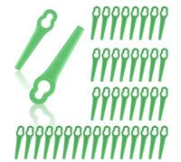 OFFCUP Lame in Plastica, 110 Pezzi Lame di Ricambio in Plastica, Lame per Tagliaerba Plastica, Lame per Decespugliatori di Plastica per Einhell GC-CT 18/24 Li,ECC (Verde Scuro)