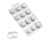 OFFCUP Misuratori per Anelli, Kit Di Misure per Anelli, Misuratore di Anelli, Taglia Prima Di Acquistare Scegli Tra 12 Misure Taglie Da 4 a 15 Trova La Misura Perfetta Dell'anello Intelligente