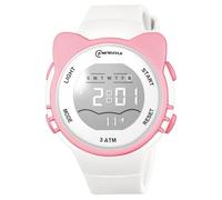 OFFCUP Orologio Digitale per Bambini, resistente all'acqua 3ATM, orologio per bambini, Orologio da Polso Sportivo Multifunzionale, con sveglia e cronometro per bambine e bambini dai 5 ai 12 anni.