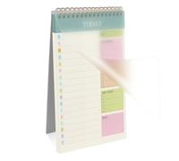 OFFCUP To Do List Planner 52 Fogli A5 Senza Data Blocco Note Giornaliero Blocco Per La Pianificazione Taccuino a Spirale Lista Di Controllo Per Elenchi, Note e Liste Della Spesa