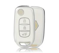 OFFCURVE Cover Chiavi Custodia Chiave Copri Chiavi Copri Telecomando Adatto per Renault Sandero Stepway Logan Arkana Captur Kadjar Clio Megane Symbol Koleos Twingo Kangoo Dacia Duster
