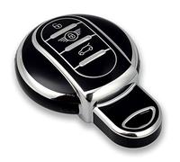 OFFCURVE Custodia Chiavi Auto Guscio Chiave, Cover Chiave Copri Chiavi Telecomando 3/4 Tasti Adatto per BMW Mini Cooper S D SD One F54 F55 F56 F57 F60 R55 R56 R57 R58 R59 R60 Cabrio Clubman Countryman