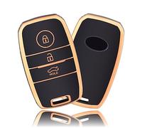 OFFCURVE Custodia Chiavi Auto Guscio Chiave, Cover Chiave Copri Chiavi Telecomando Adatto per Kia Sorento Sportage Rio Ceed Picanto Stinger Carens Optima Soul Cadenza Carnival K2 KX3 I20 QL GT