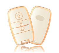 OFFCURVE Custodia Chiavi Auto Guscio Chiave, Cover Chiave Copri Chiavi Telecomando Adatto per Kia Sorento Sportage Rio Ceed Picanto Stinger Carens Optima Soul Cadenza Carnival K2 KX3 I20 QL GT