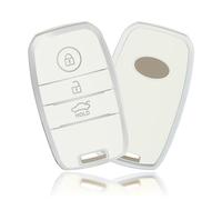 OFFCURVE Custodia Chiavi Auto Guscio Chiave, Cover Chiave Copri Chiavi Telecomando Adatto per Kia Sorento Sportage Rio Ceed Picanto Stinger Carens Optima Soul Cadenza Carnival K2 KX3 I20 QL GT