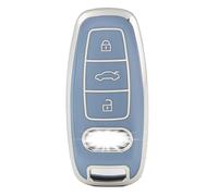 OFFCURVE Custodia Chiavi Auto Guscio Chiave, Cover Chiave TPU Copri Chiavi 3 Tasti per Audi A1 A3 A4 A5 A6 A7 A8 Q1 Q3 Q5 Q7 Q8 S3 S4 S6 RS4 RS6 R8 TT TTS Seat Exeo 3R