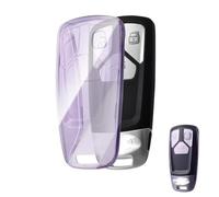 OFFCURVE Custodia Chiavi Trasparente Cover Chiave, Guscio Chiave Copri Chiavi Auto Telecomando per Audi A3 A4 A5 A6 A7 A8 Q2 Q3 Q5 Q7 S4 S5 S7 S8 SQ5 SQ7 R8 RS4 RS5 RS TT TTS TTRS B9 D5 F5