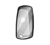 OFFCURVE Custodia Chiavi Trasparente Cover Chiave, Guscio Chiave Copri Chiavi Auto Telecomando per BMW 1/2/3/4/5/6/7 Series 520 525 F12 F18 F25 F30 118i 320i X3 X4 X5 M3 M4 M5 Z4 GT3 GT5