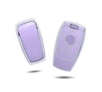 OFFCURVE Porta Chiavi Guscio Chiave Smart, Copri Chiave Cover Chiave TPU Custodia Protettiva Chiave Auto 3 Tasti per Mercedes Benz Class A B C E G S CLA CLE CLS GLA GLC GLE GLK Up