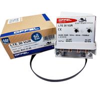 OFFEL AMPLIFICATORE LTE30VUR 30dB REGOLABILE 1UHF 1VHF DTT HD 5G Free