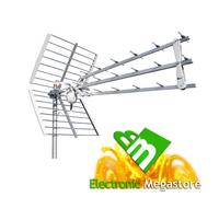 Offel Antenna UHF a tre culle serie 21-457B TRIO+ 5G BIANC HQ PRODOTTO IN ITALIA