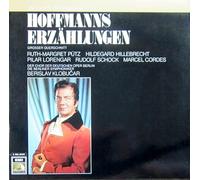 OFFENBACH, JACQUES - OFFENBACH, JACQUES / HOFFMANNS ERZÄHLUNGEN / GROSSER QUERSCHNITT / DER CHOR DER DEUTSCHEN OPER BERLIN BERISLAV KLOBUCAR / Bildhülle / EMI # 1C063-28501 / Deutsche Pressung / 12" Vinyl Langspiel Schallplatte