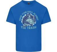 Offensiva Tartaruga Ambiente Climate Change Uomo Cotone T-Shirt