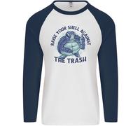 Offensiva Tartaruga Climate Change Ambiente Uomo L/S Baseball T-Shirt