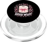 Offensivo Joke Bagno Umorismo Im not a good Wiper PopSockets PopGrip per MagSafe