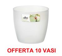 OFFERTA 10 VASO BRUSSELS ORCHID 16CM TRASPARENTE ELHO PER ORCHIDEE