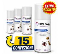OFFERTA 15 PZ Bayer Envu Solfac Automatic Forte NF Insetticida Spray 150ml