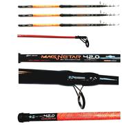 OFFERTA 3 CANNE DA PESCA FONDO SURFCASTING BEACH LEDGERING MARE LAGO