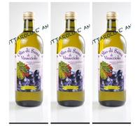 OFFERTA 3 LITRI OLIO DI VINACCIOLO 1 LITRI LT BOTTIGLIA VETRO