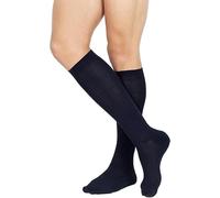 OFFERTA 3 PAIA calze lunghe uomo Pompea no stress in Microfibra 43/46 Colore Nero