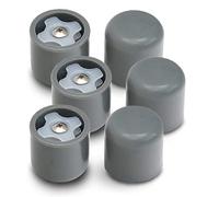Offerta: 3 paia di cappellini GlideCaps Walker Extra Durable - Grigio