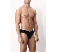 OFFERTA 3 PEZZI CAGI 1208 Slip bassi da uomo in Filo di Scozia BIANCO-NERO-BLU