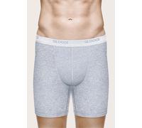 OFFERTA 3 PEZZI SLOGGI MEN BASIC LONG Boxer Gambaletto Uomo BIANCO- NERO-GRIGIO